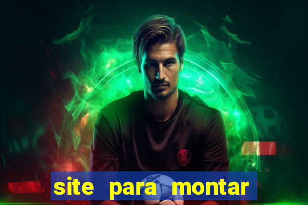 site para montar time de futebol